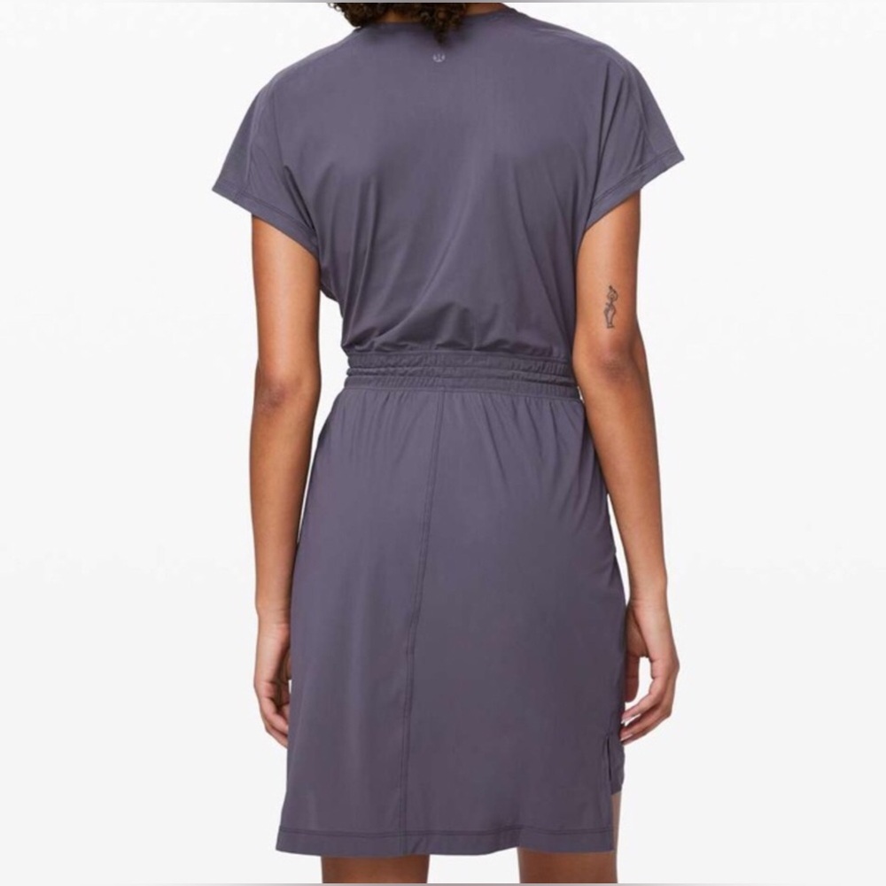 🌼Lululemon Throw It On Dress in Moonwalk size 6 - Picture 2 of 11